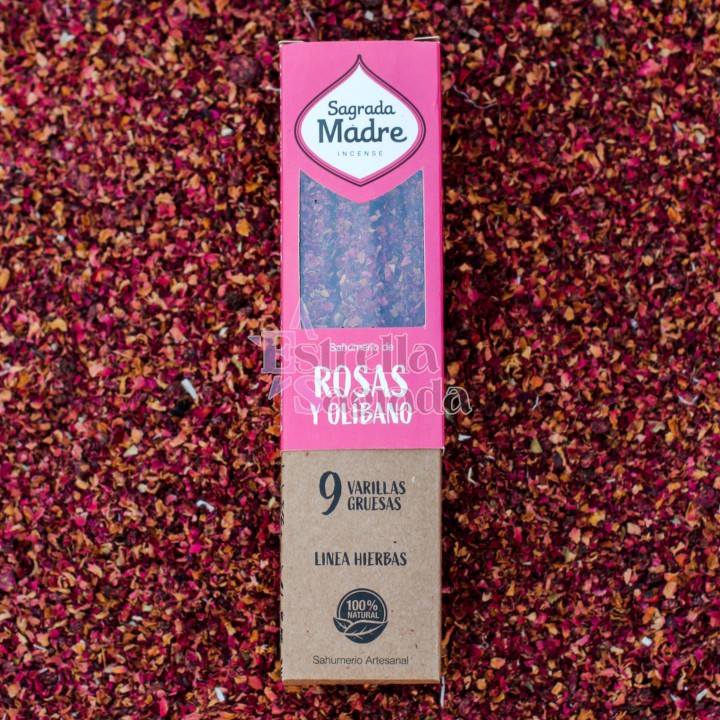 Sahumerios De Rosas Sagrada Madre