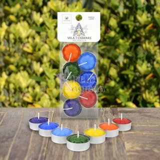 Velas De Noche 7 Chakras Iluminarte