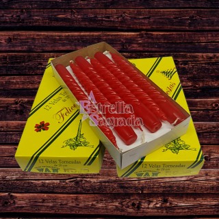 Velas Torneadas 20cm Wan
