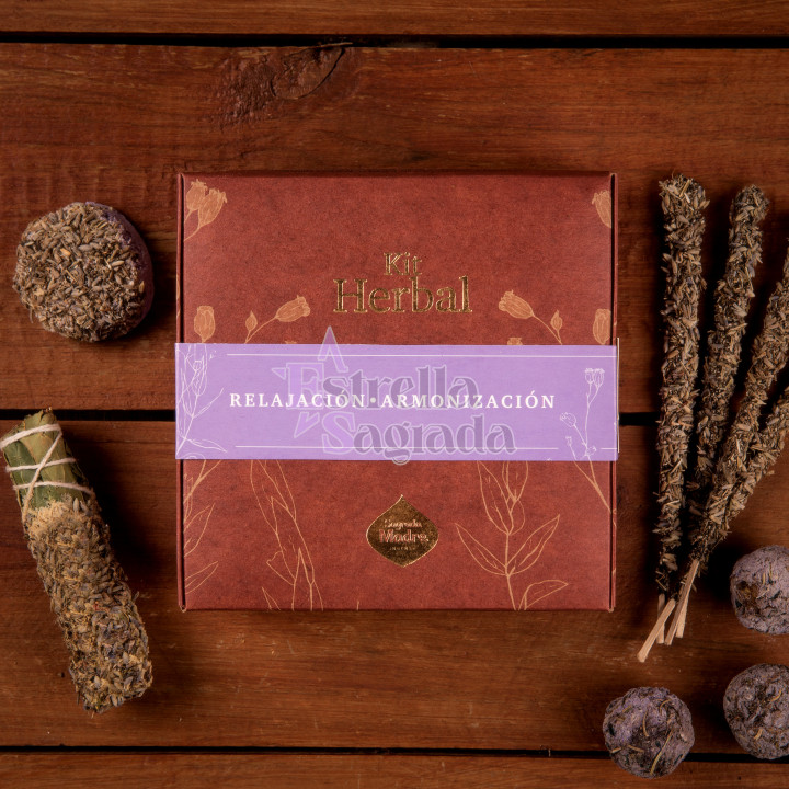 Kit Herbal Relajación Armonización Sagrada Madre