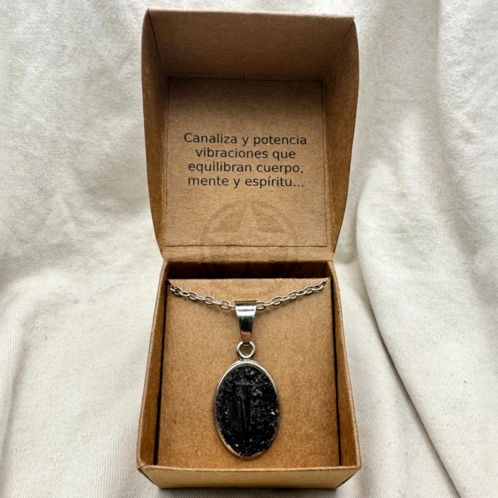 Collar De Protección Turmalina Negra