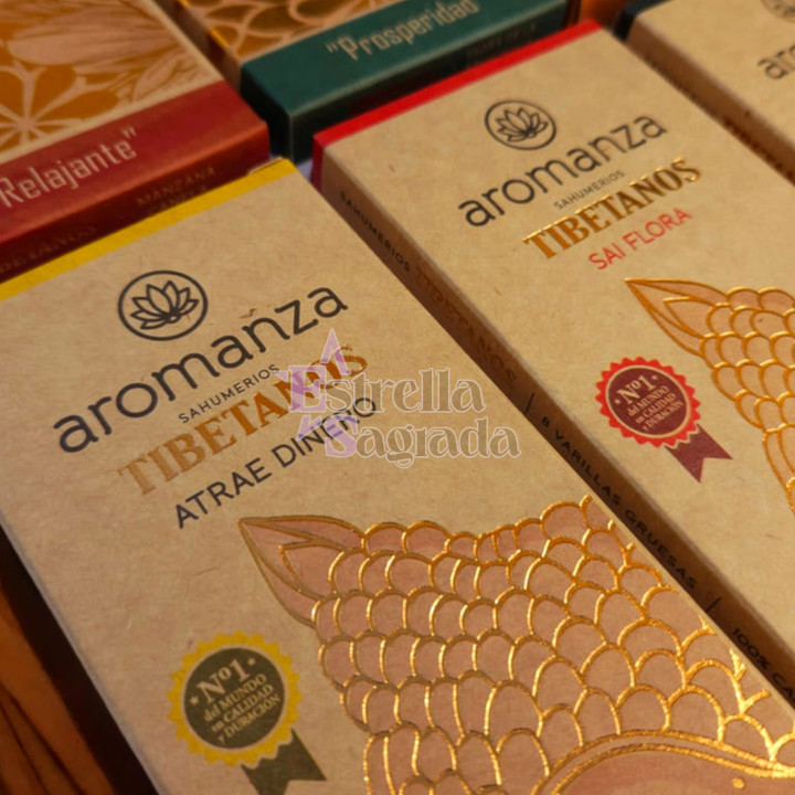 Sahumerios Tibetanos Aromanza