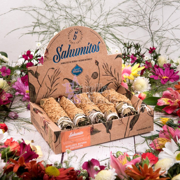 Sahumitos De Naranja X5 Sagrada Madre