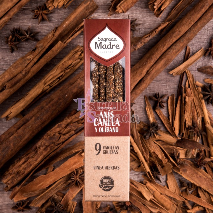 Sahumerios De Anís Y Canela Sagrada Madre