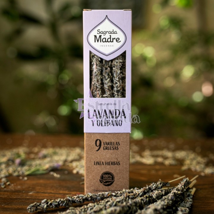 Sahumerios De Lavanda Sagrada Madre