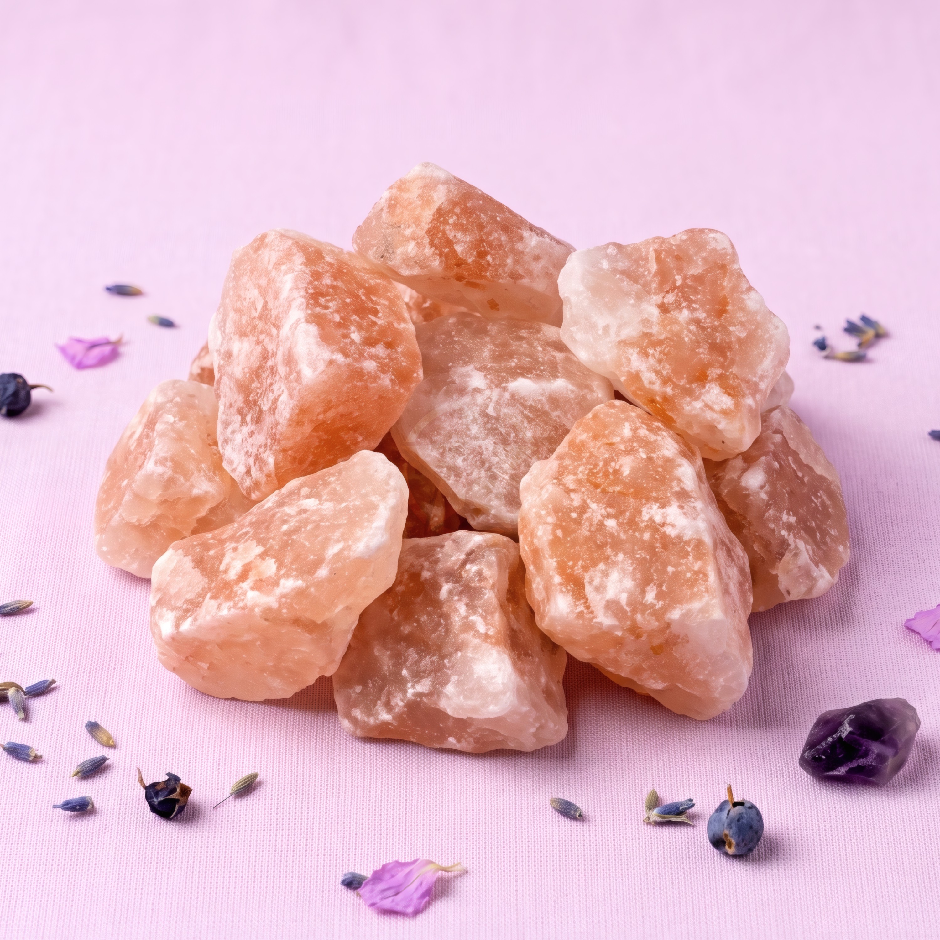 Piedras De Sal Del Himalaya 1 Kilo