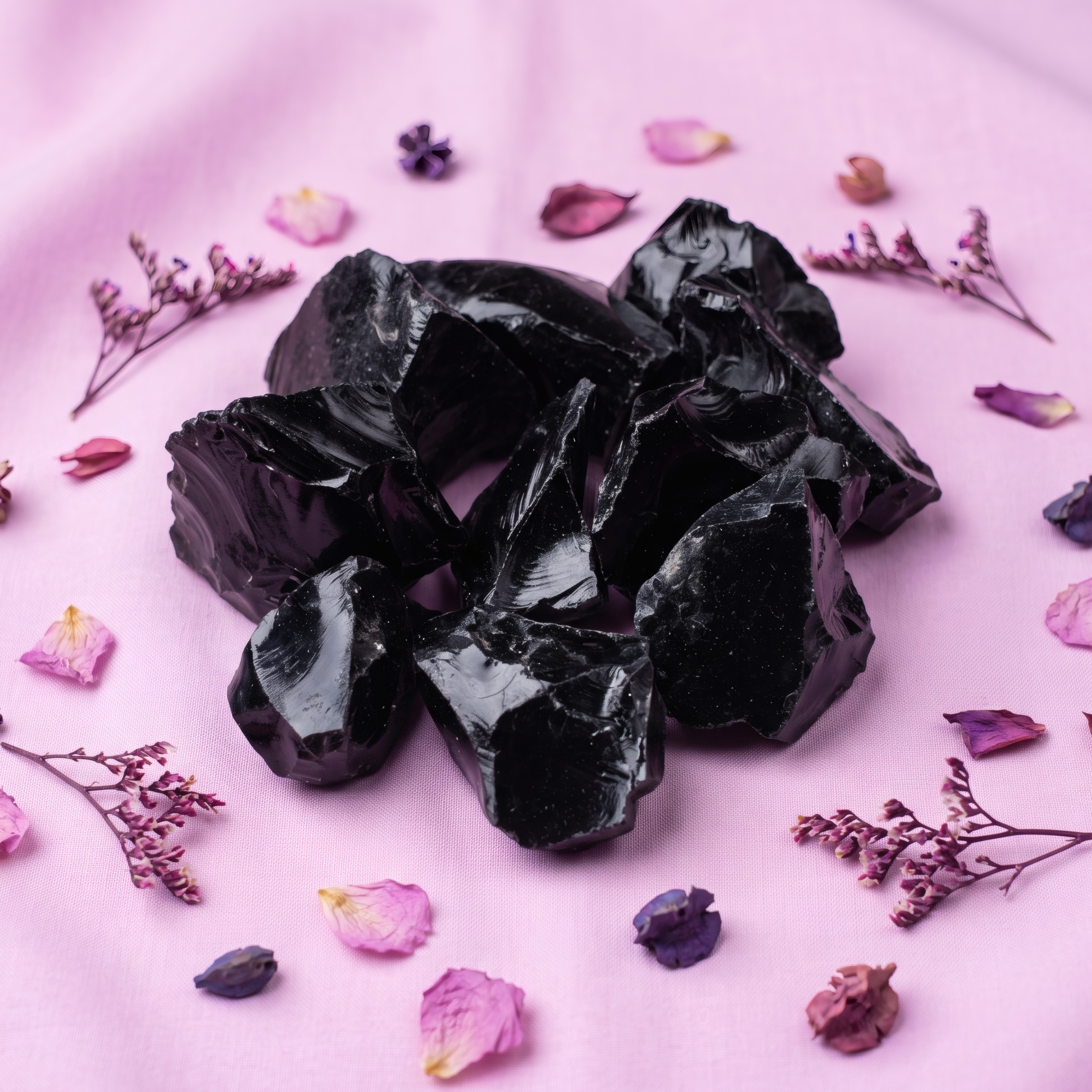 Piedra Obsidiana En Bruto