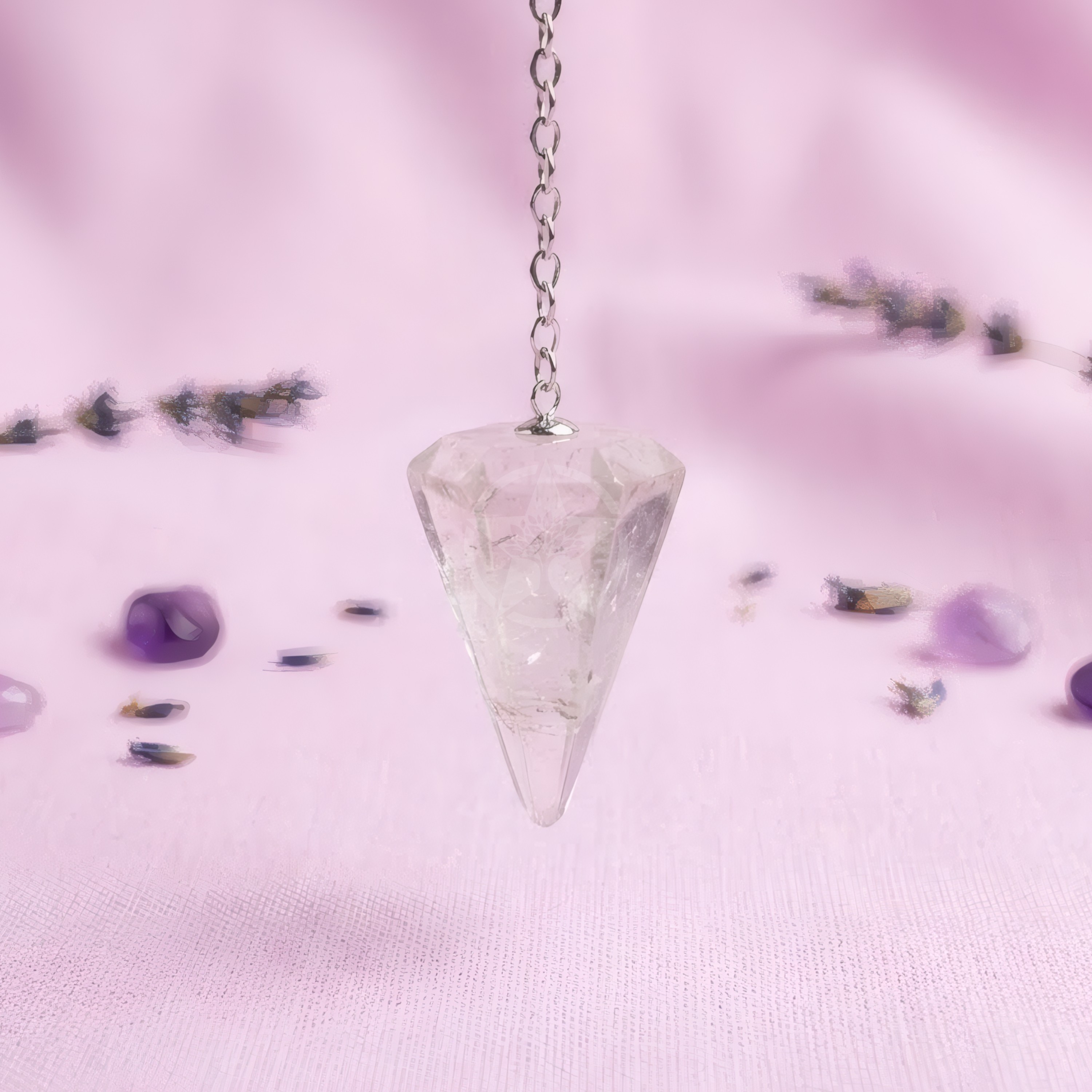 Péndulo De Cuarzo Cristal