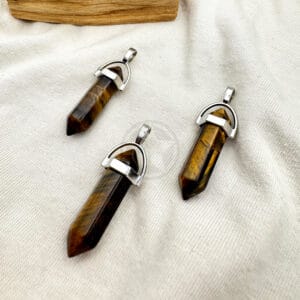 Dije Biterminal De Ojo De Tigre