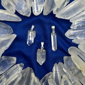 Dije Cuarzo Cristal En Bruto Mini