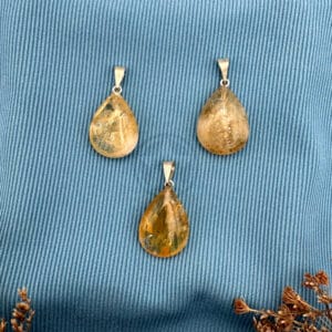 Dije Gota Citrino Mini