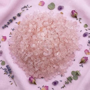 Picadillo Piedra Cuarzo Rosa 100 Gramos