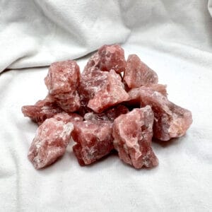 Piedra Cuarzo Rojo En Bruto 100 Gramos