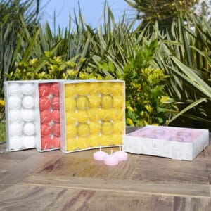 Velas De Noche Iluminarte X50 Unidades