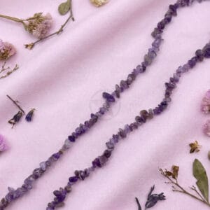 Tira De Escallas 80cm Amatista