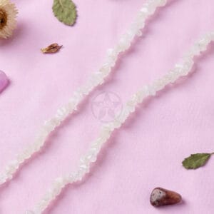 Tira De Escallas 80cm Cuarzo Blanco