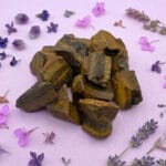 Piedra Ojo De Tigre En Bruto 01