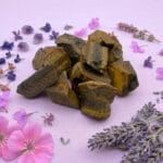 Piedra Ojo De Tigre En Bruto 02