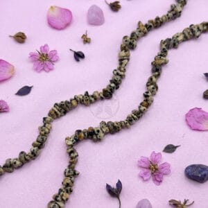 Tira De Escallas 80cm Jaspe Dalmata