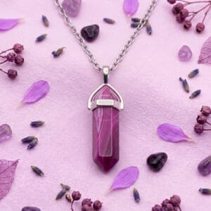Dije Biterminal De Ágata Rosa