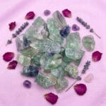 Piedra Fluorita Verde En Bruto 01